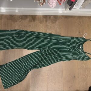 Planet Blue Green and White Jumpsuit